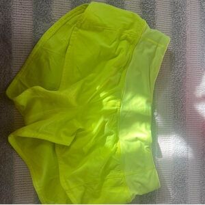Neon Yellow Women's Shorts